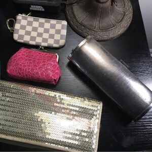 (128) Ladies Evening Bags, Card Wallet, and Coin Purse